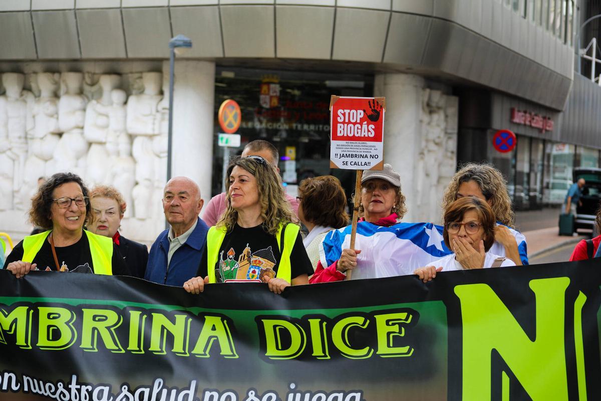 Jambrina mantiene su negativa al biogás: "Que la Junta vea y oiga nuestro rechazo"