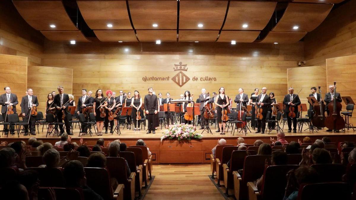 La Orquestra de València en la final del concurso del año pasado.