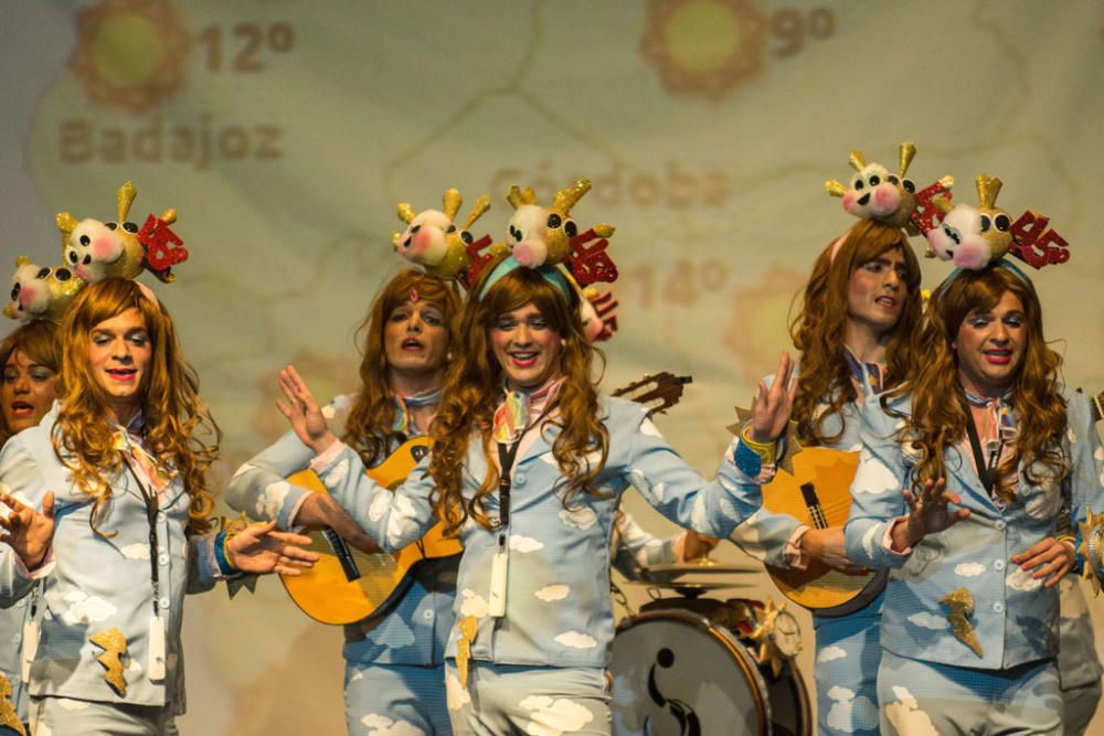 La murga cordobesa 'Los marisoles'.