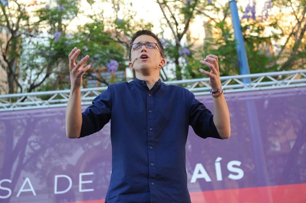 Mitin de Íñigo Errejón en Murcia