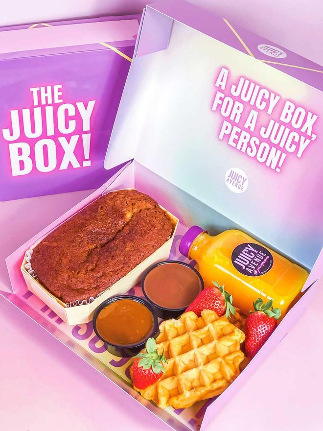 Desayuno a domicilio 'Love mum box', de Juicy Avenue