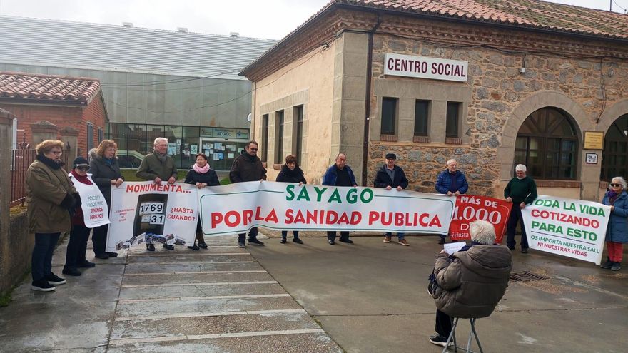 La &quot;revuelta&quot; por la Sanidad en Sayago encara un nuevo año: &quot;No hay que desfallecer&quot;