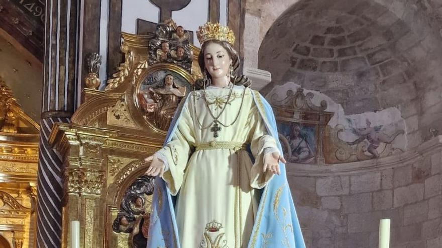 La Virgen del Amor Hermoso toma las calles de Zamora