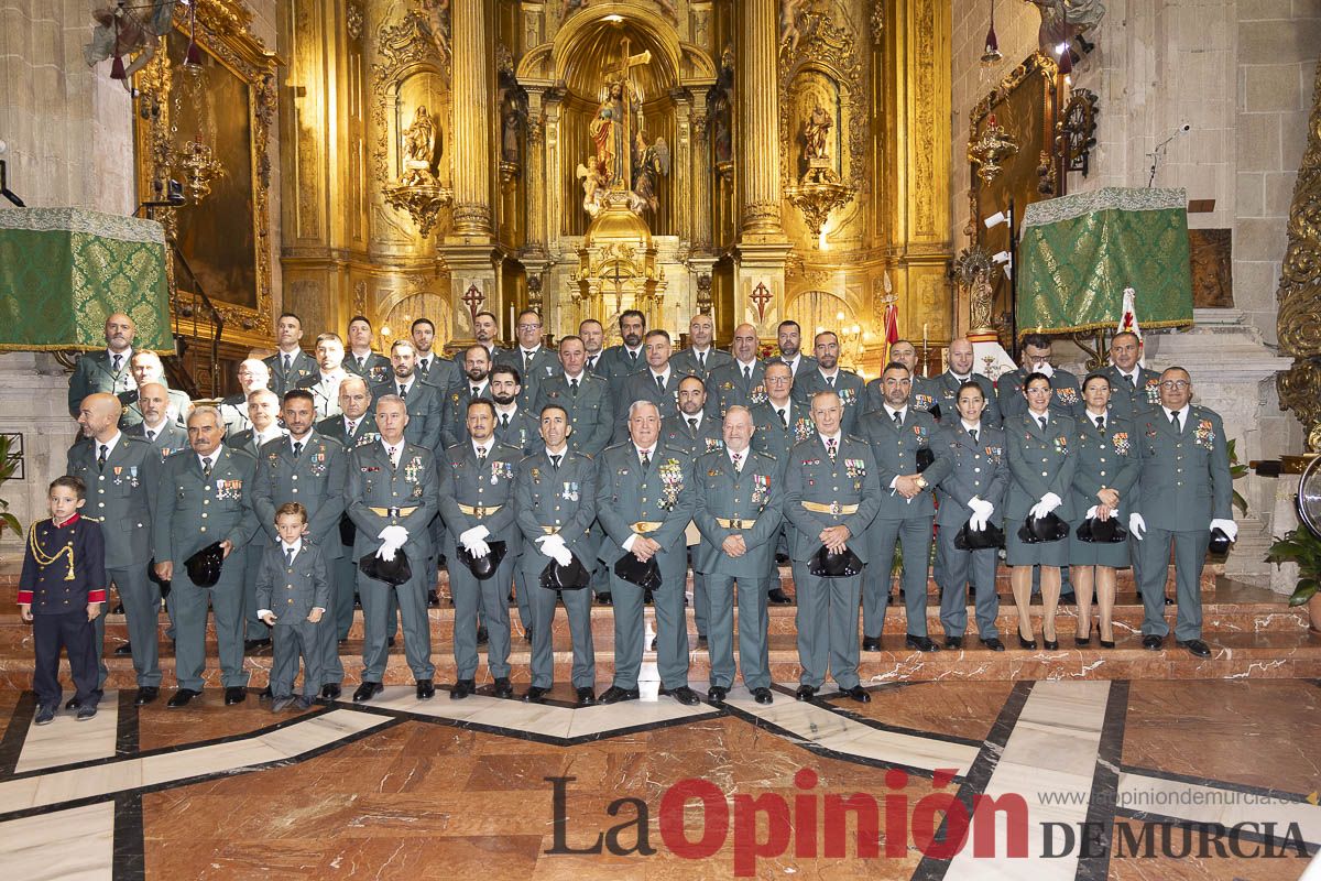 Así se ha vivido el día de la patrona de la Guardia Civil en Caravaca
