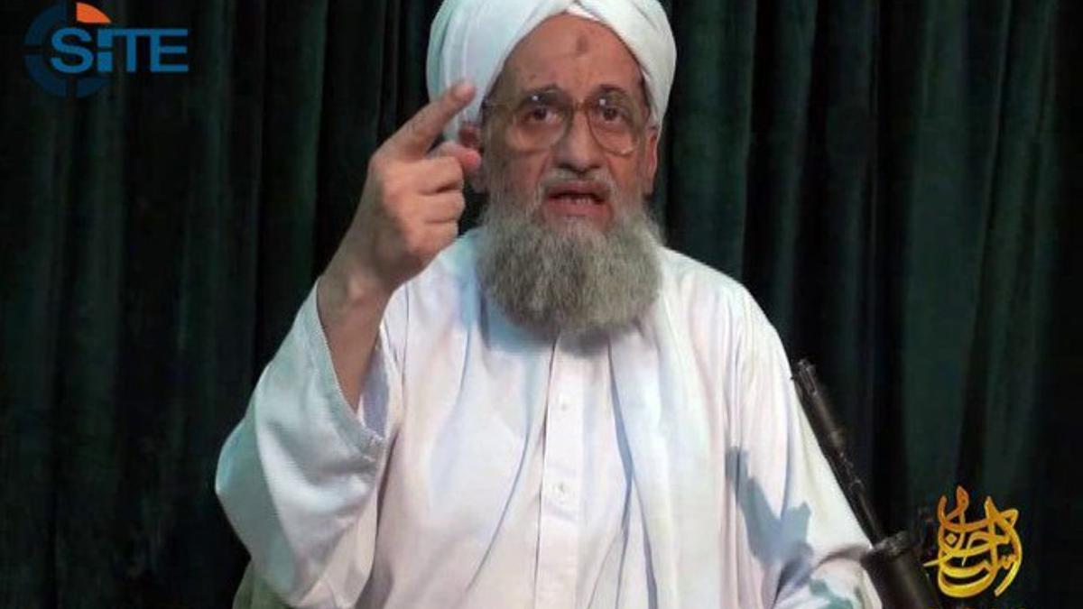 El líder de Al Qaeda, Ayman al Zawahiri.
