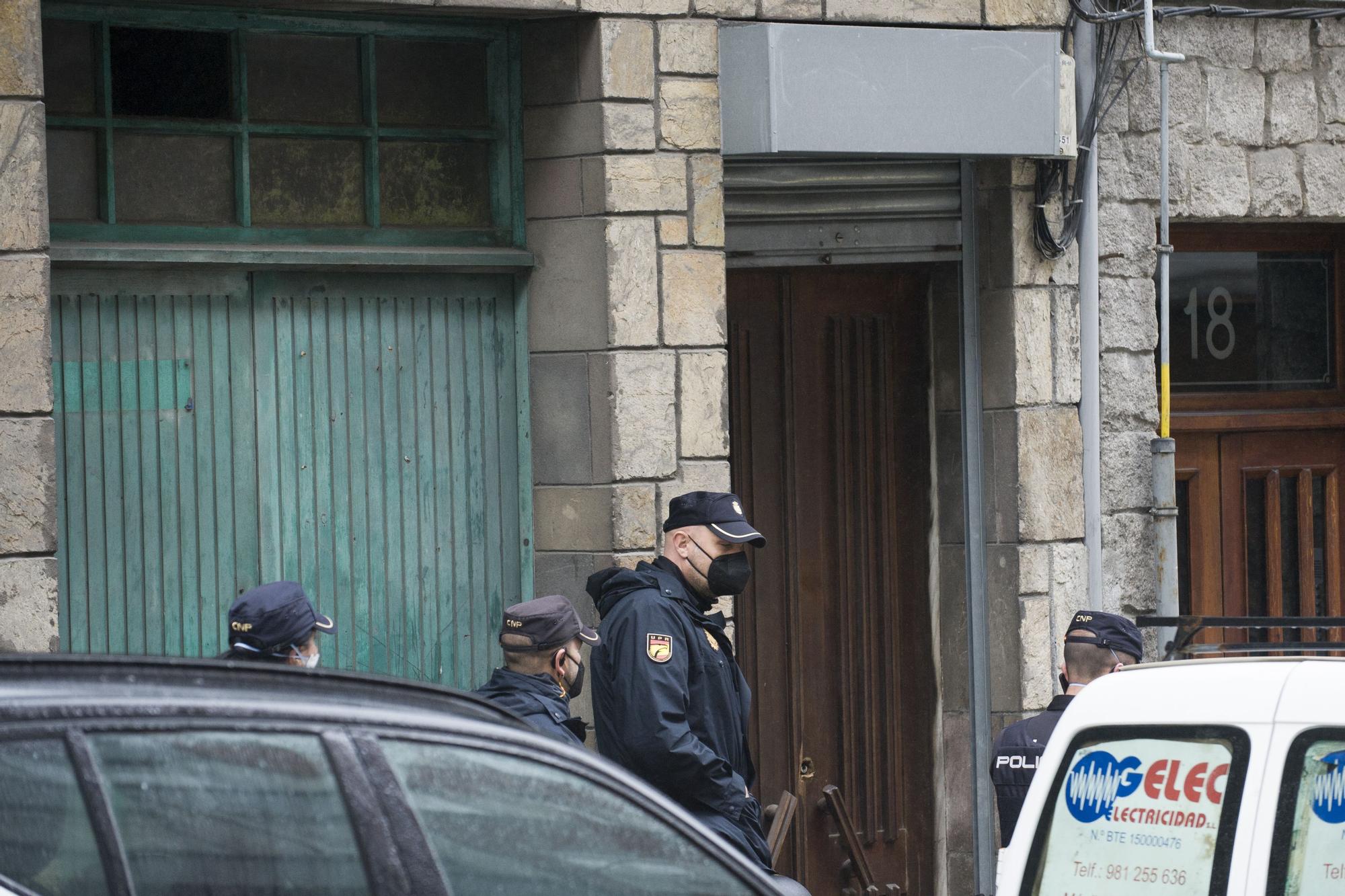 Ocupas se niegan a salir de un edificio en A Falperra tras pedírselo el 091