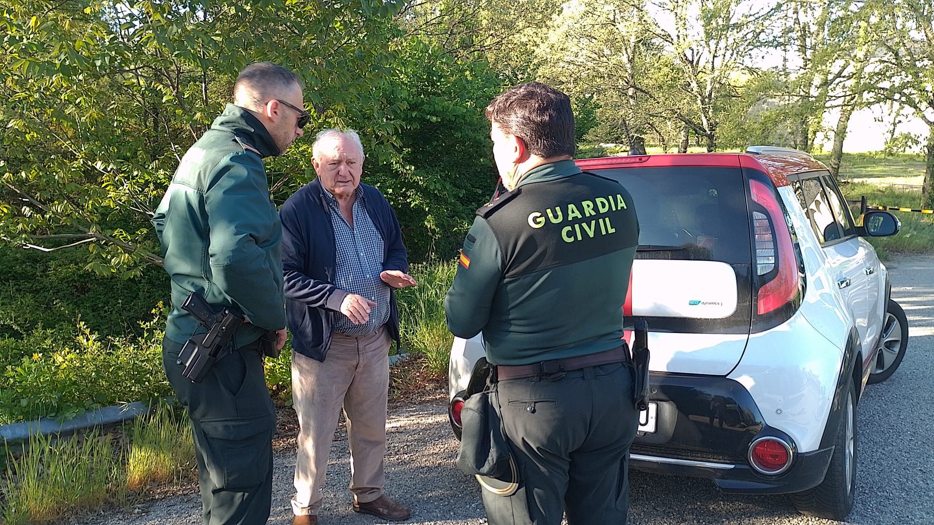 Búsqueda de una mujer desaparecida en el embalse de Cernadilla