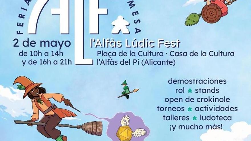 ar, jugar al rol o al “crokinole”, l´Alfàs es tu destino en mayo