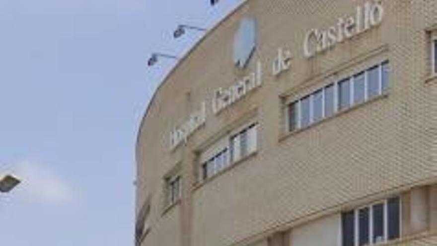 Uno de los accesos al Hospital General de Castelló.