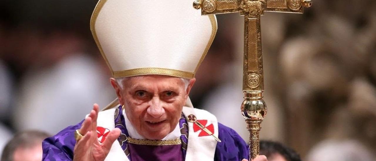 El Papa Benedicto XVI, en una foto de archivo.