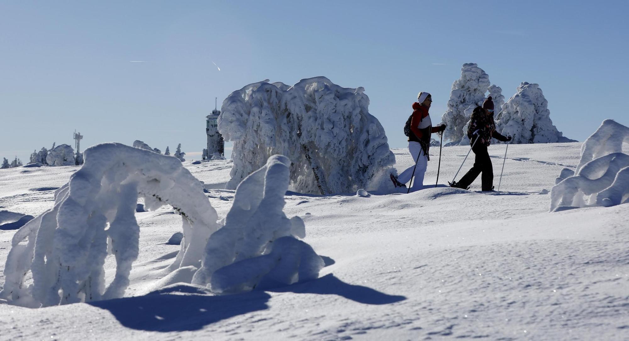 FOTOS | Grandes nevadas en Alemania