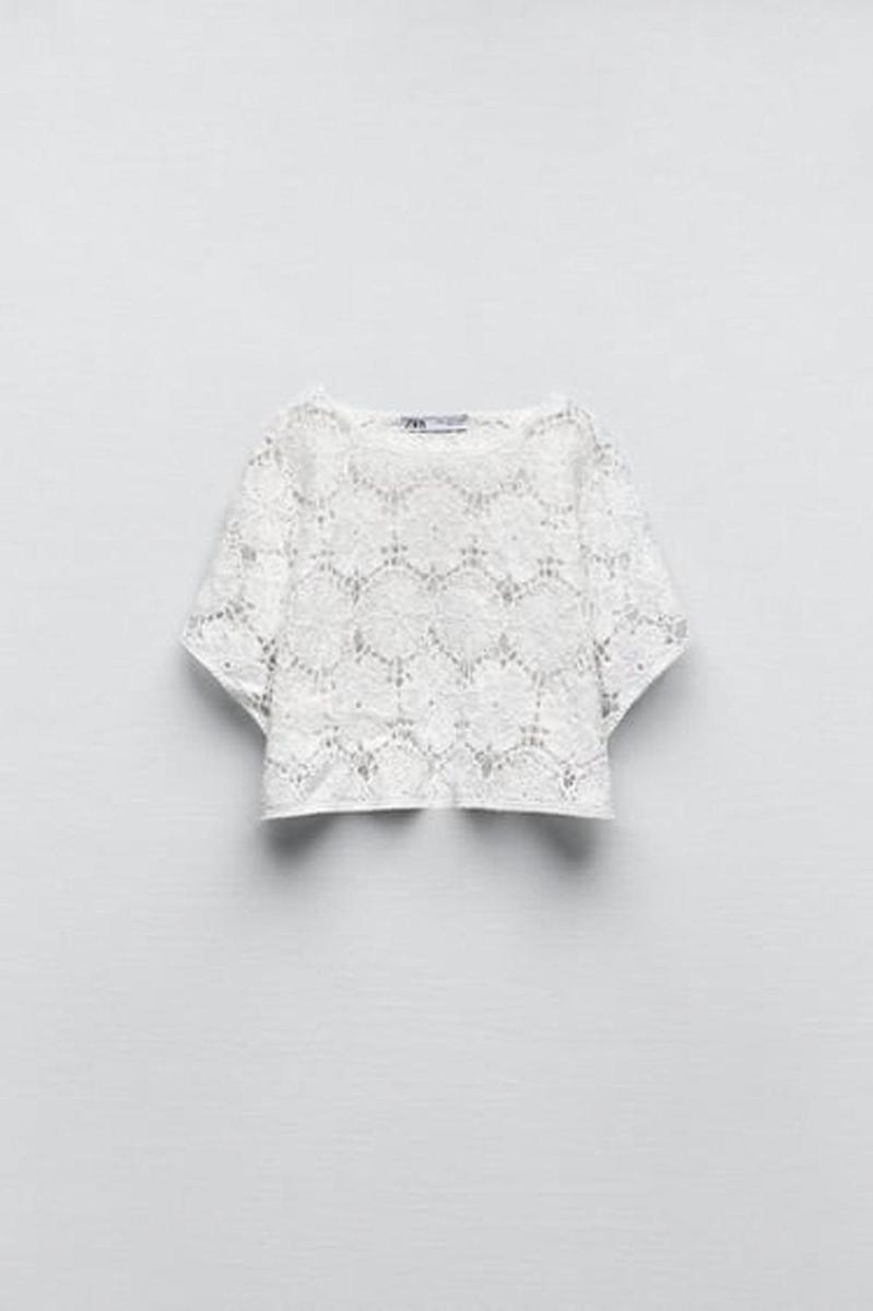 Cuerpo punto crochet de Zara (precio: 29,95 euros)