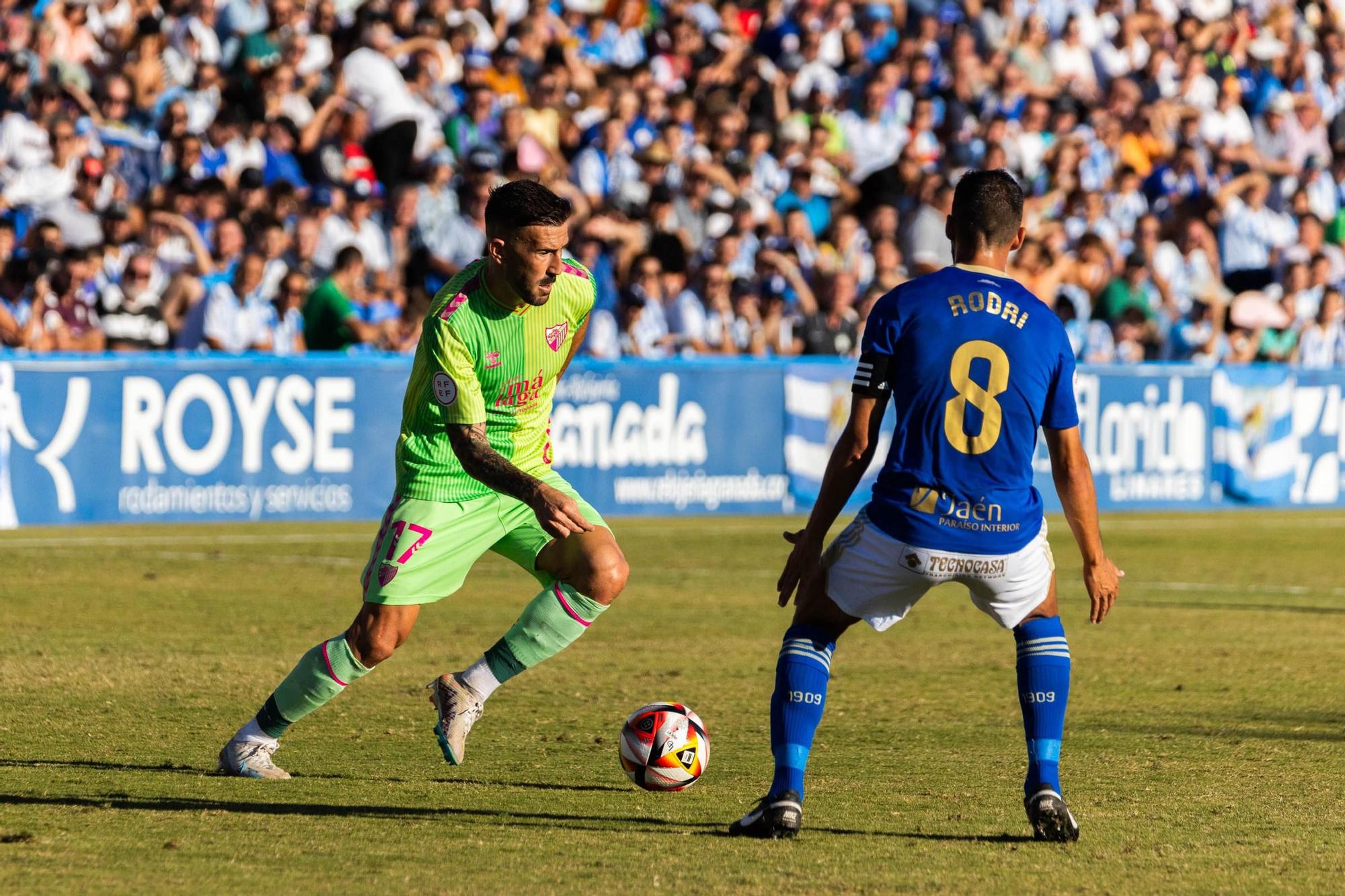 El Deportivo Linares - Málaga CF, en imágenes