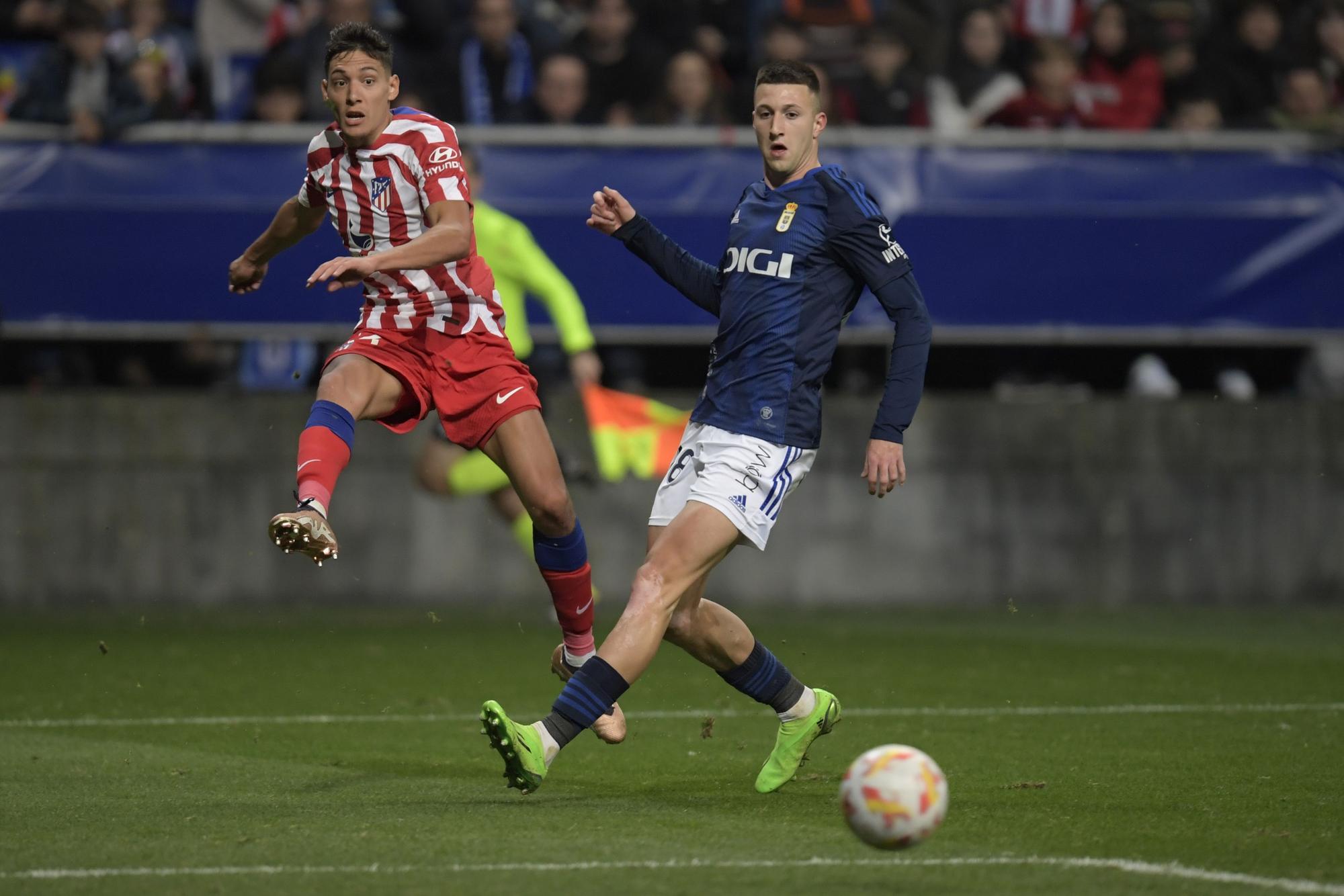 Copa del Rey: Real Oviedo - Atlético de Madrid, en imágenes