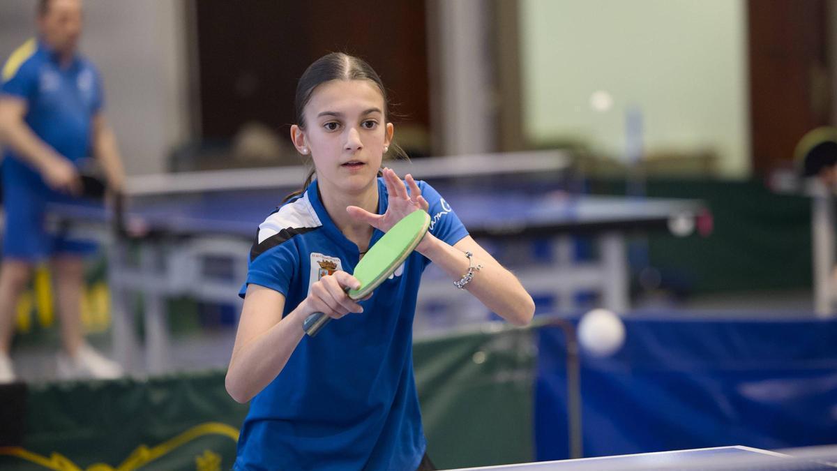 Julia Fernández Polín, la joven promesa del Tenis Mesa de Luarca que sueña con las olimpiadas: "Es un deporte muy inclusivo"