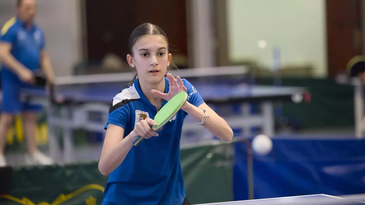 Julia Fernández Polín, la joven promesa del tenis de mesa que sueña con las Olimpiadas