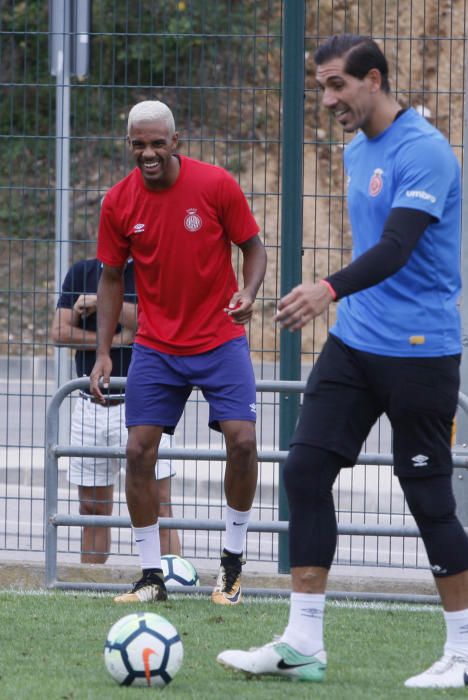 Entrenament del Girona FC