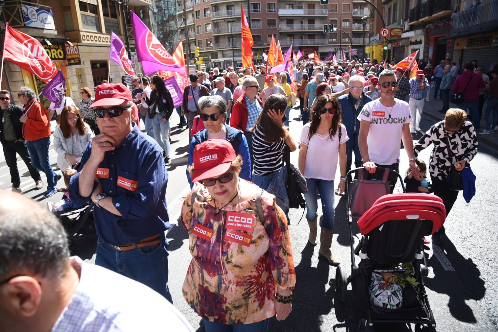 Zaragoza clama por las subidas salariales el 1 de mayo