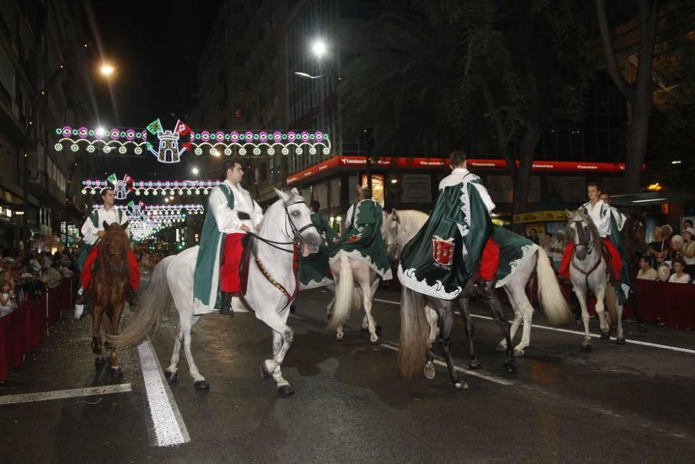 Desfile de Moros y Cristianos en Murcia