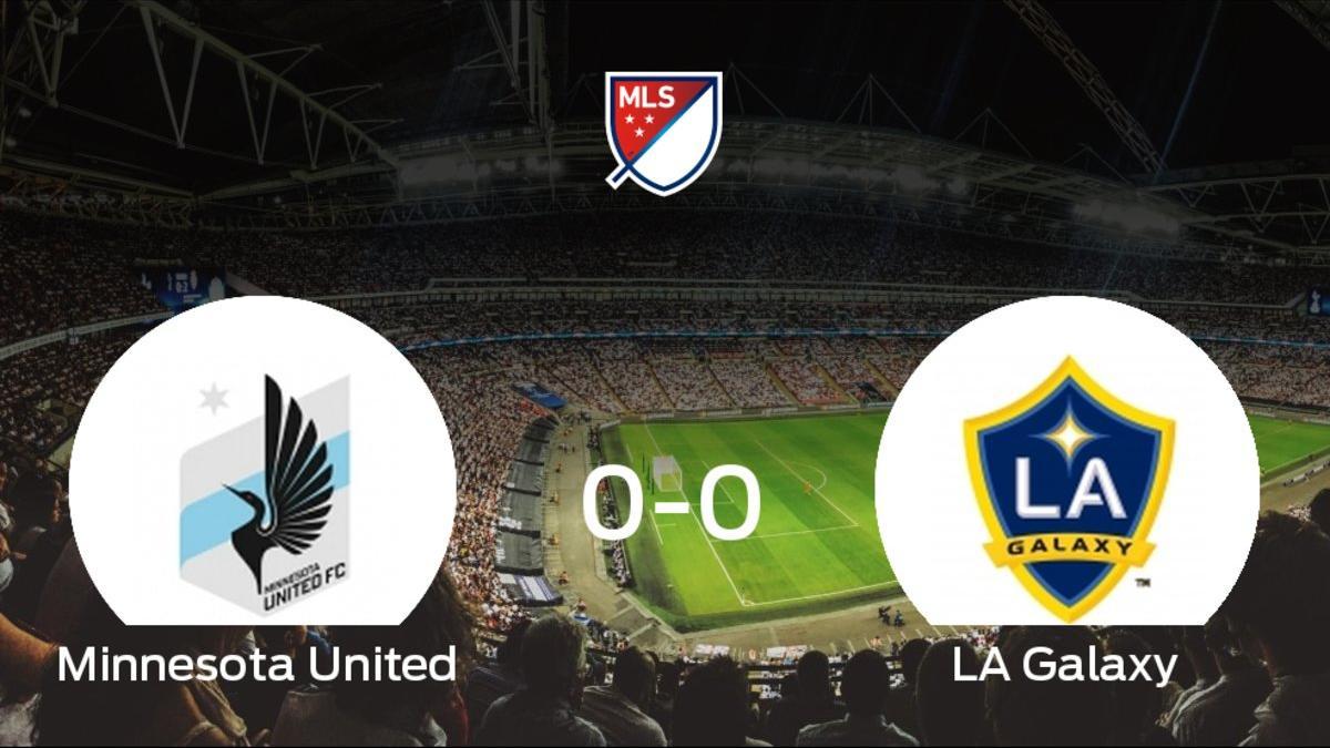 El Minnesota United jugó al LA Galaxy y ha empatado por 0-0