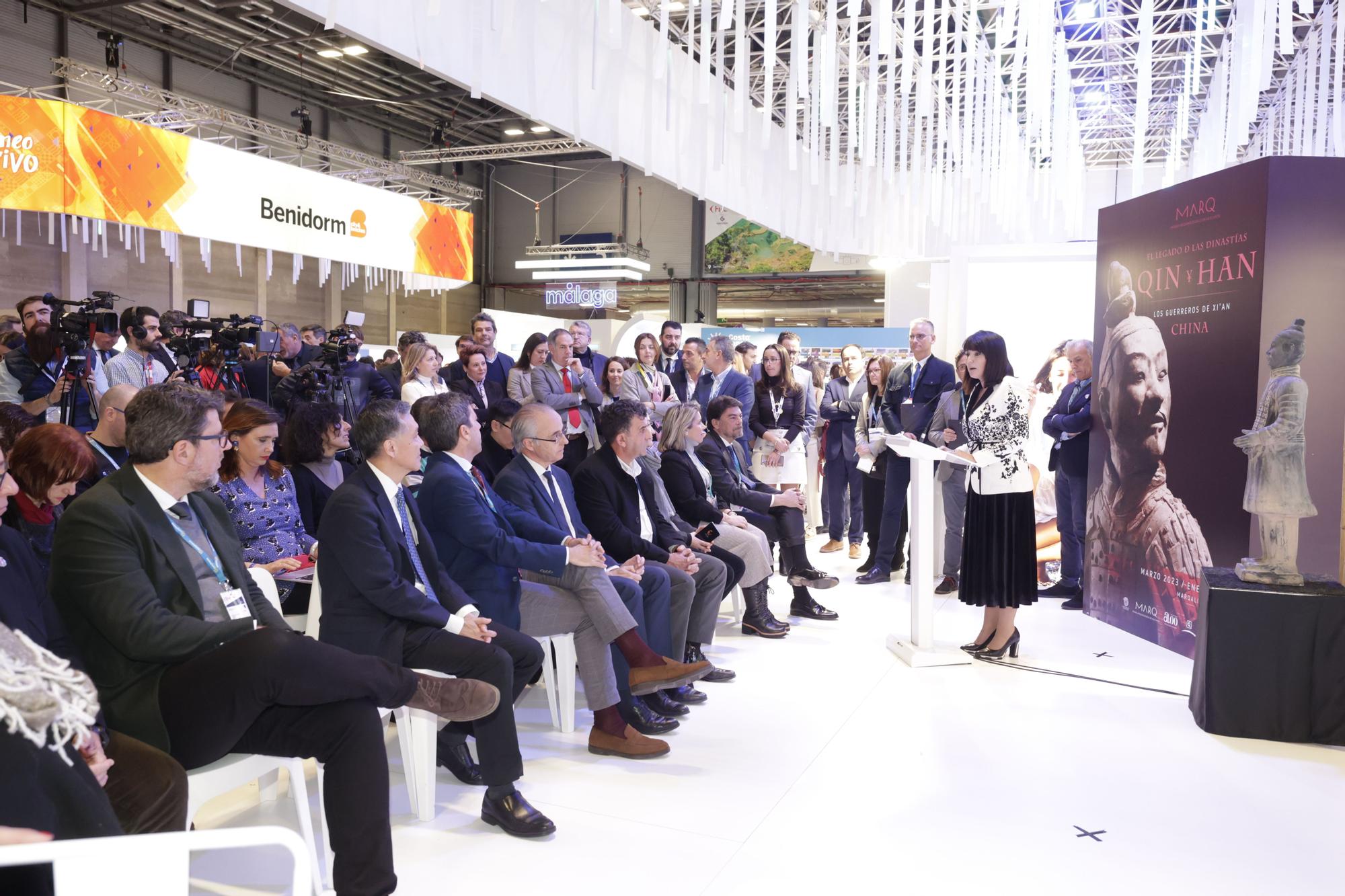 Presentación de la exposición en el MARQ de los guerreros de Xian en Fitur