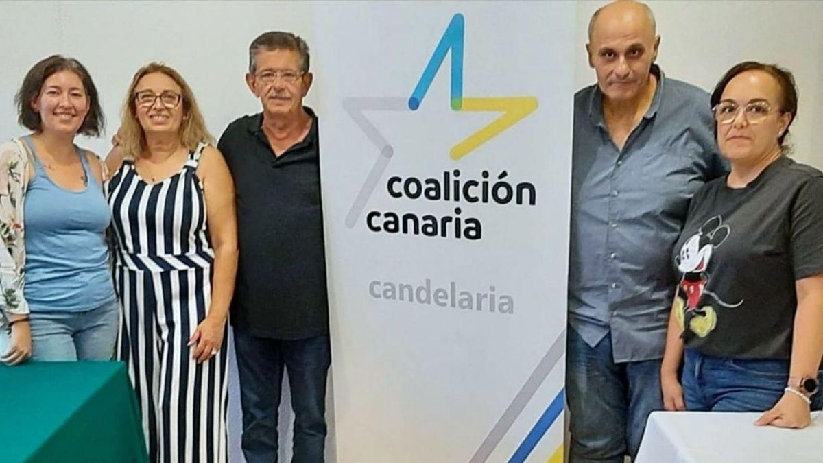 Ángela Cruz, elected general secretary of CC in Candelaria. Ángela Cruz, elected general secretary of CC in Candelaria.
