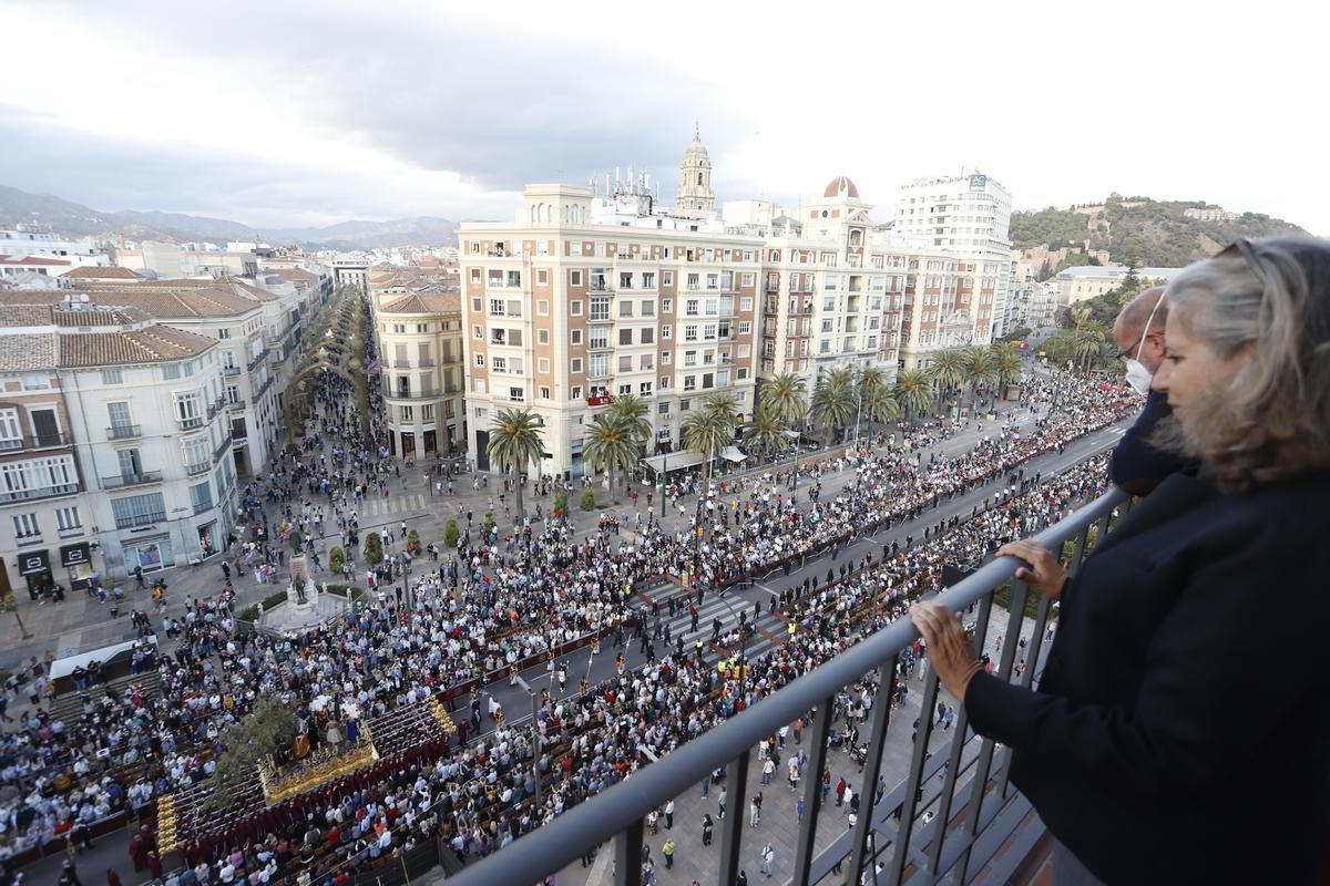 La Alameda, este sábado tarde. La Alameda, este sábado tarde.