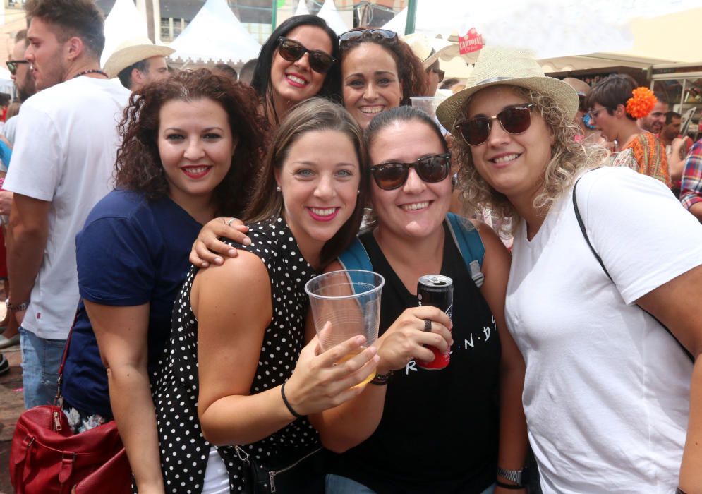 Primera jornada de la Feria del centro.