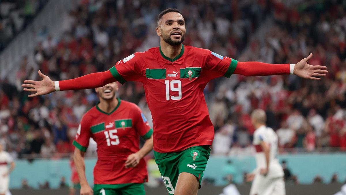 Marruecos - Portugal | El gol de En-Nesyri