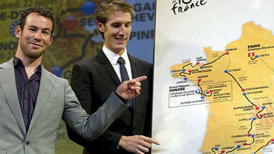 Imagen de la presentación del Tour 2011.