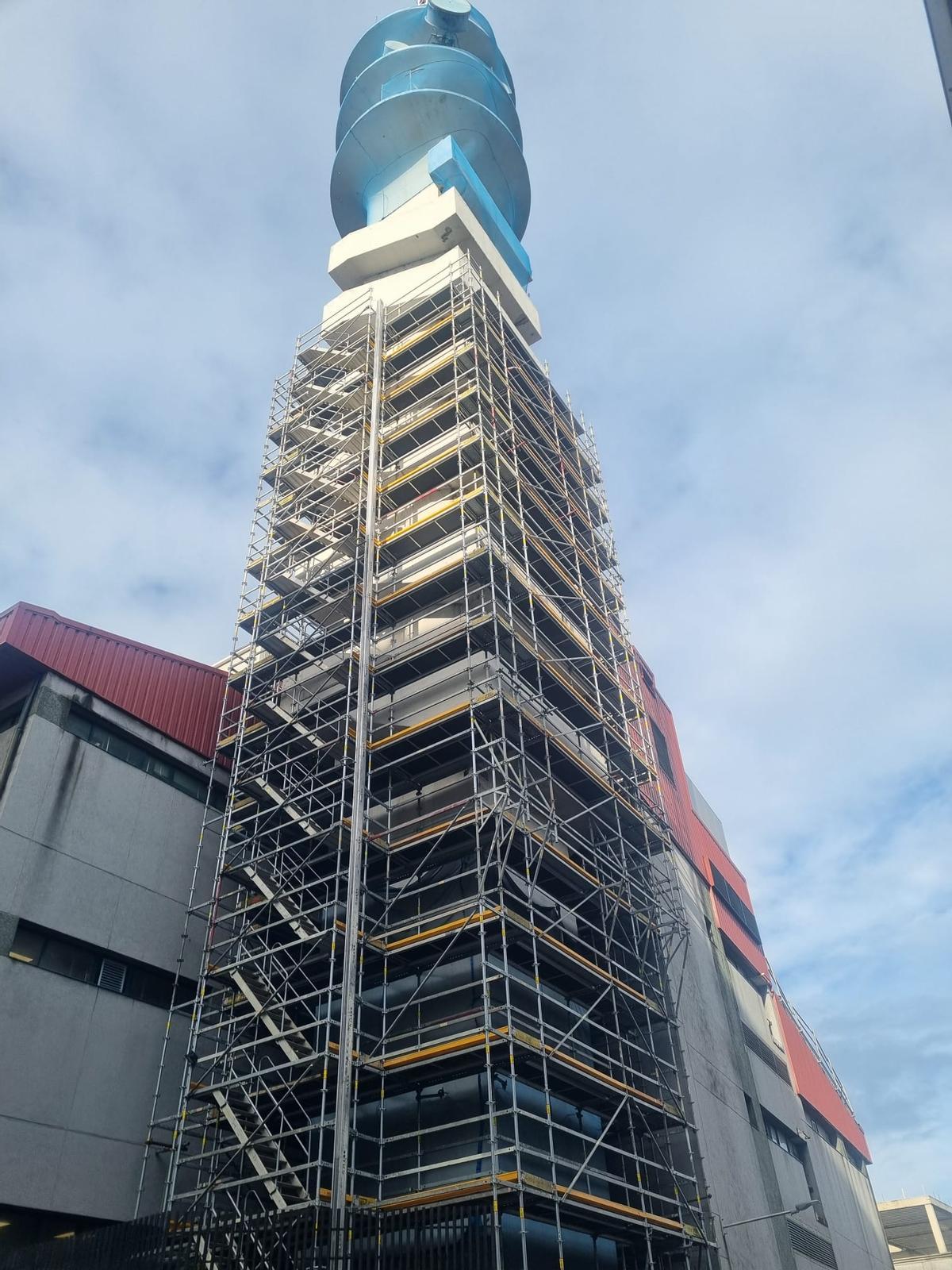 Obras en O Castrillón