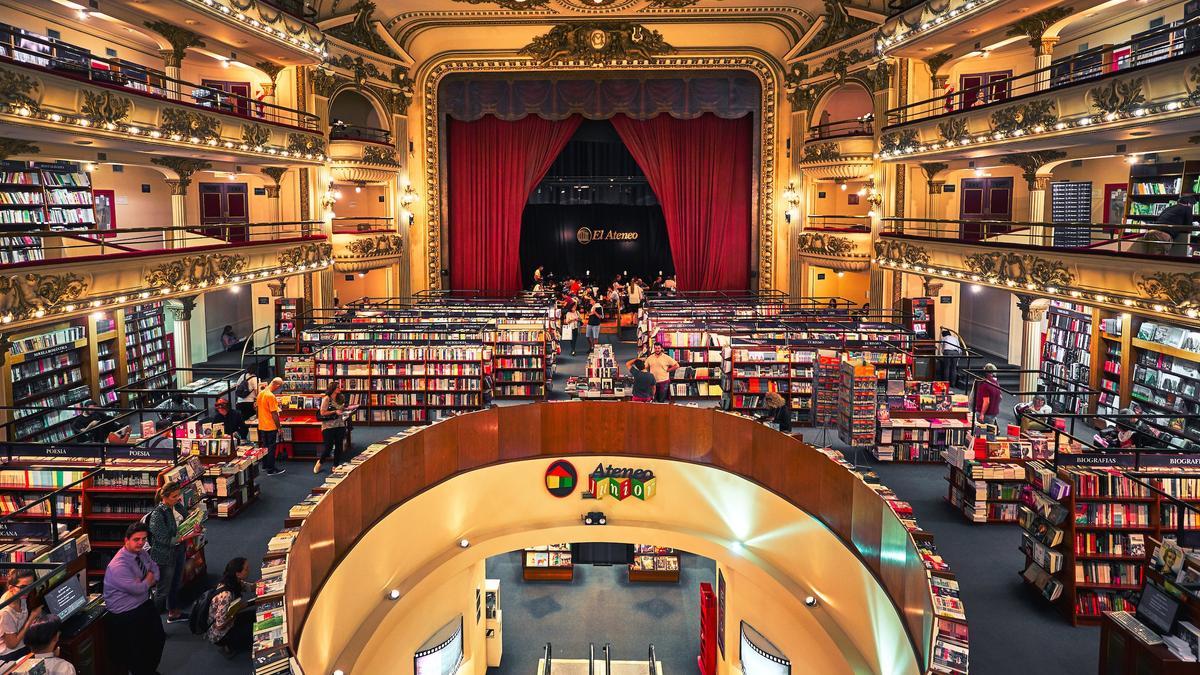 La librería Ateneo Grand Splendid , Buenos Aires