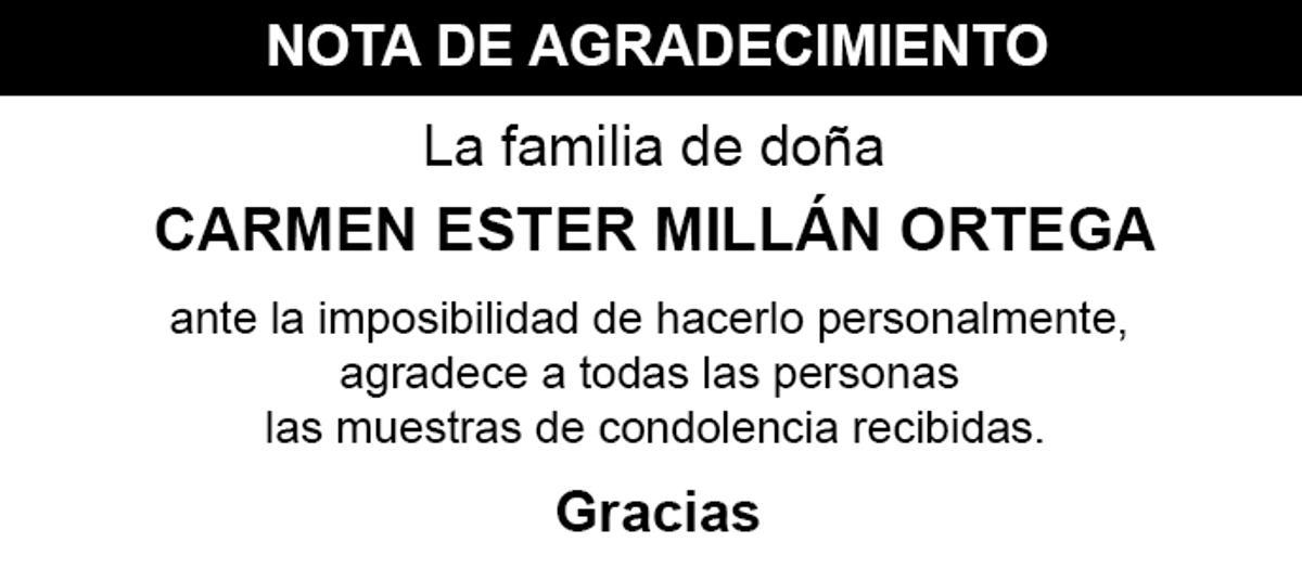 Nota Carmen Ester Millán Ortega