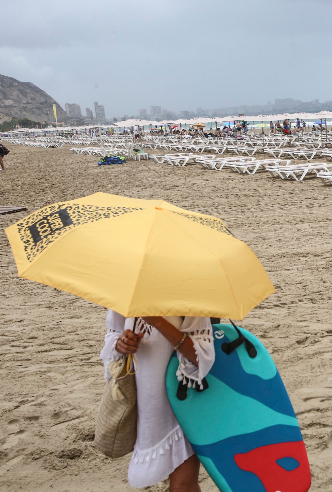 Lluvias calientes en el litoral de Alicante