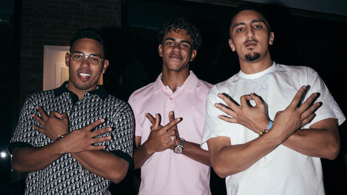 Lamine Yamal durante su fiesta de cumpleaños