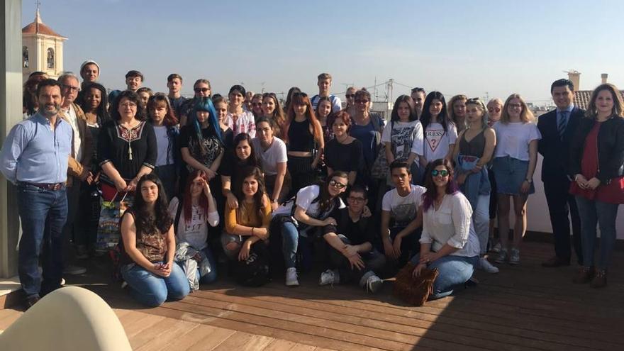 Jóvenes europeos comparten aula en el IES Ruiz de Alda