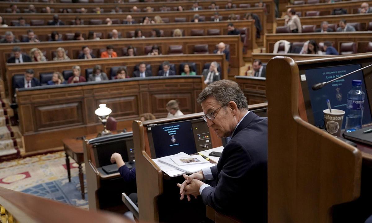 Comparecendia de Pedro Sánchez y sesión de control al Gobierno en el Congreso, en imágenes
