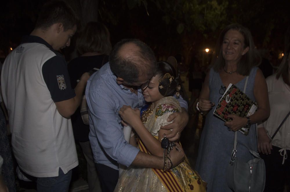 Celebración fallera tras la Fonteta