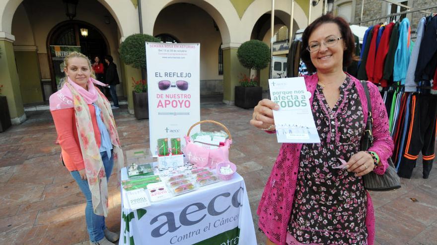 Asturias afronta la Semana Rosa contra el cáncer de mama, que suma 600 casos anuales