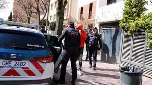 Operación en Lleida en la que un mosso ha sido detenido