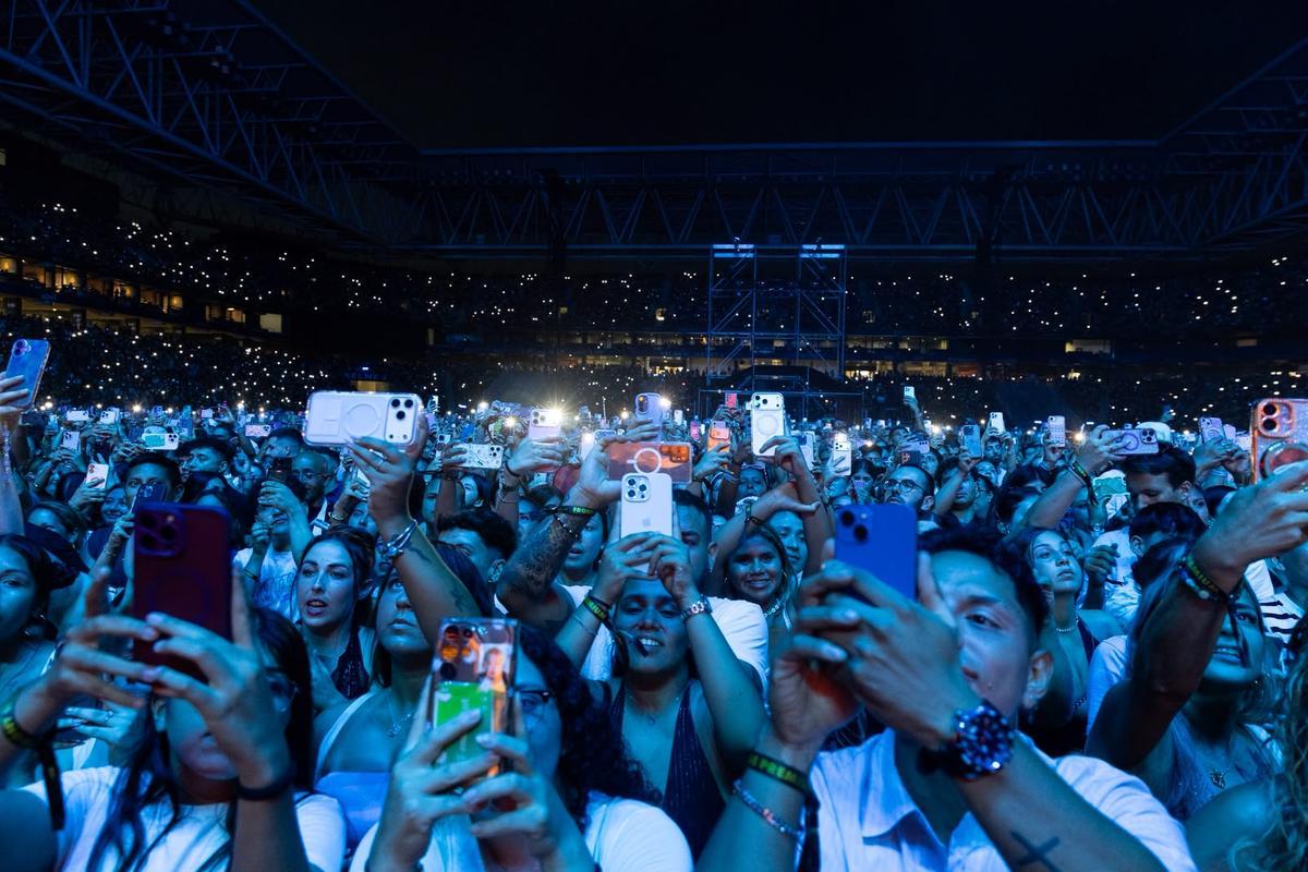 Concierto de Romeo Santos y Prince Royce en el estadio de Cornellà-El Prat