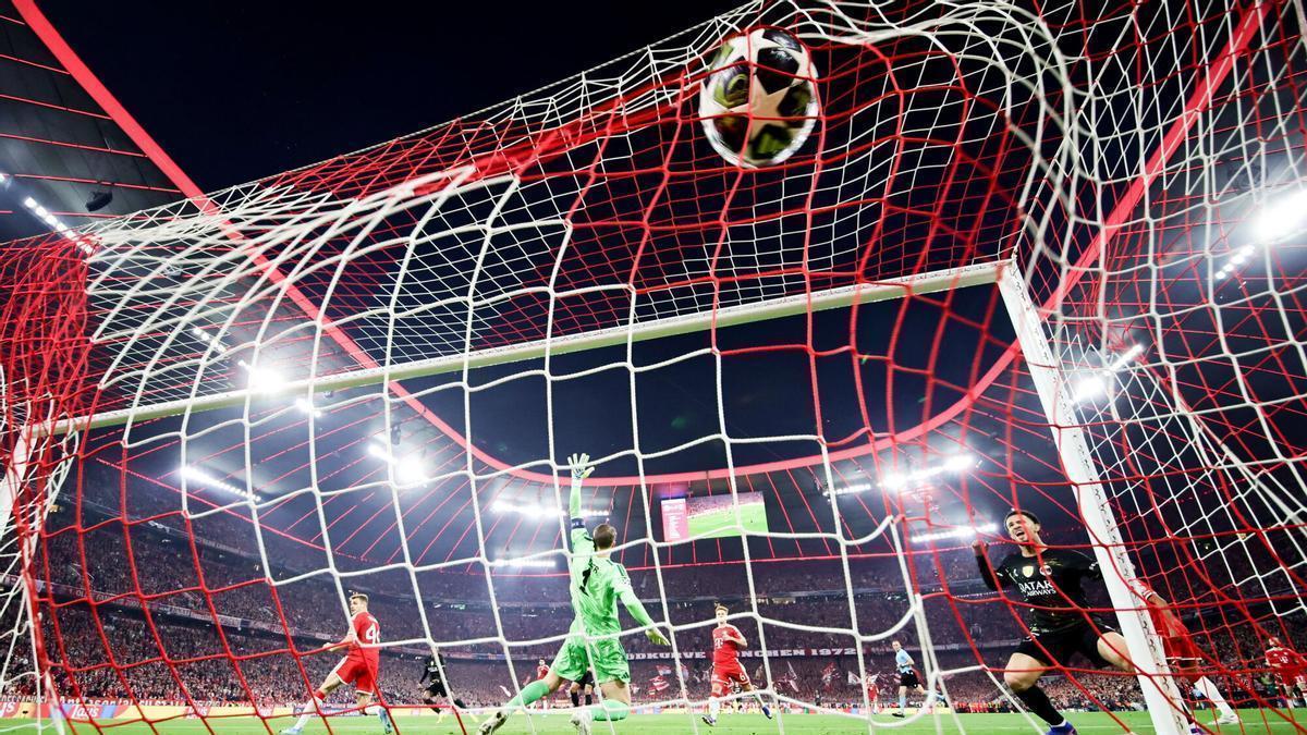 Champions League, semifinales: Bayern - PSG, en imágenes.