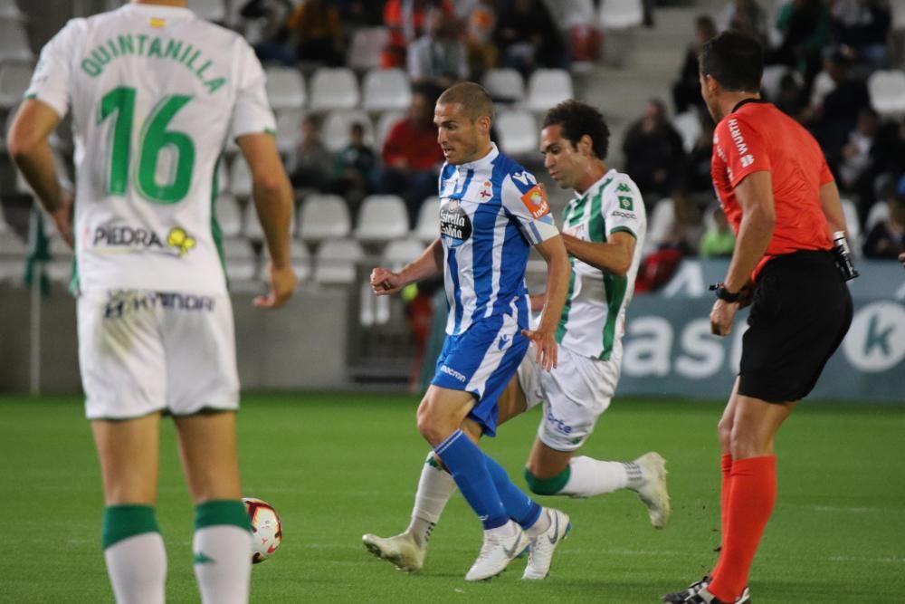 Dani Giménez sostiene al Dépor en Córdoba.