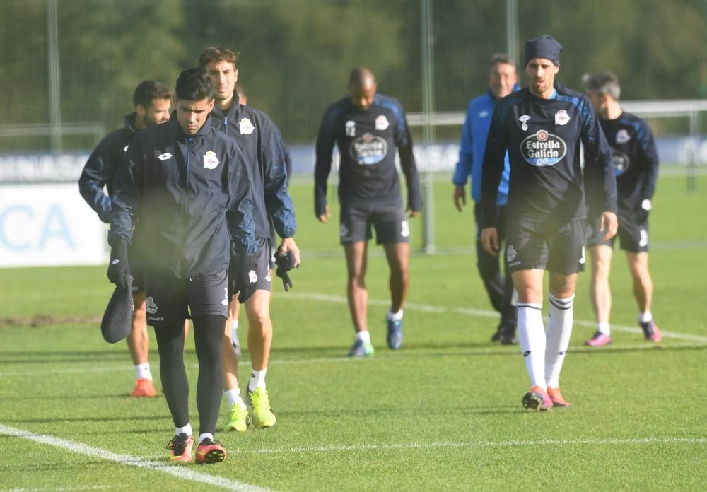 El Dépor ya trabaja tras caer ante el Sevilla