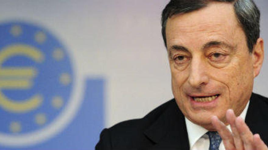 El presidente del BCE, Mario Dragui