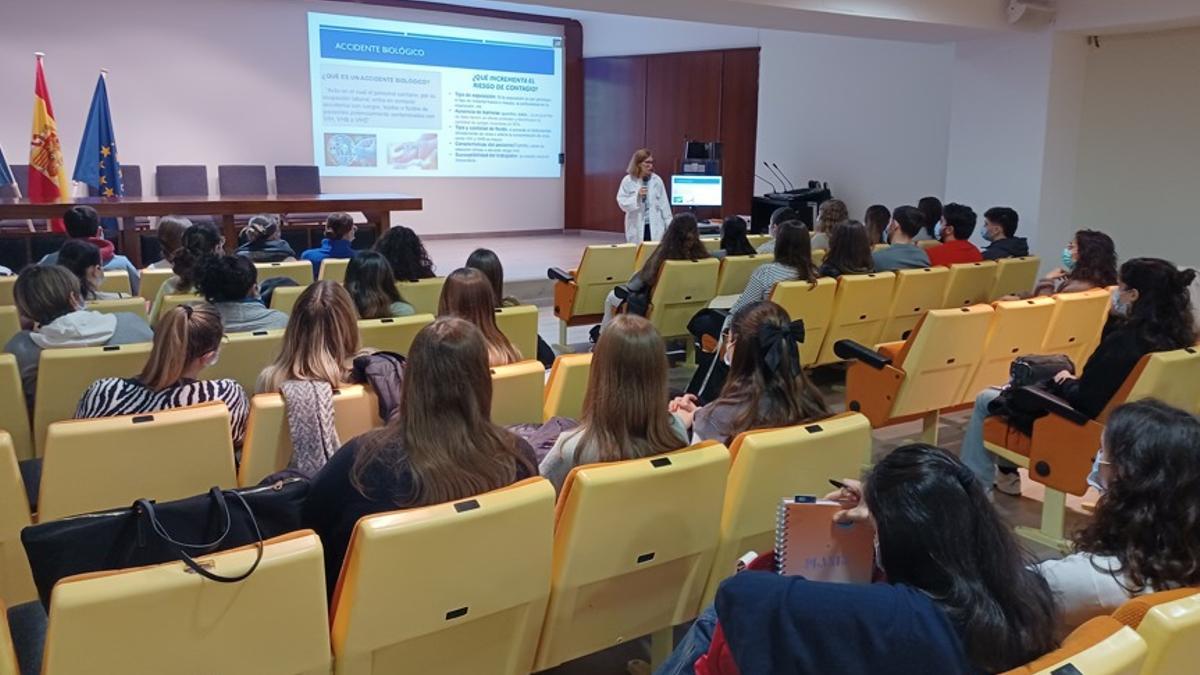 Jornada de puertas abiertas en el área sanitaria Xàtiva-Ontinyent en una edición pasada.