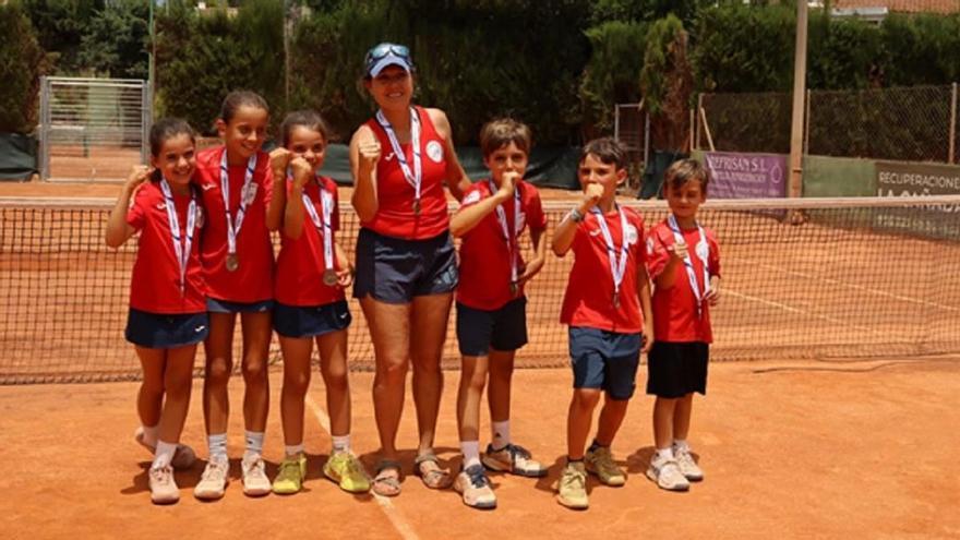 El Club Castell de Xàtiva de la Llosa de Ranes se proclama campeón benjamín de tenis de la Comunitat Valenciana