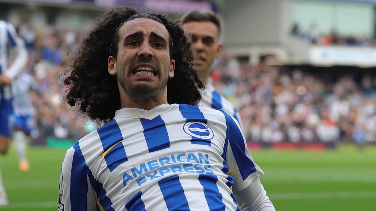 Así ha anunciado el Brighton el fichaje de Cucurella