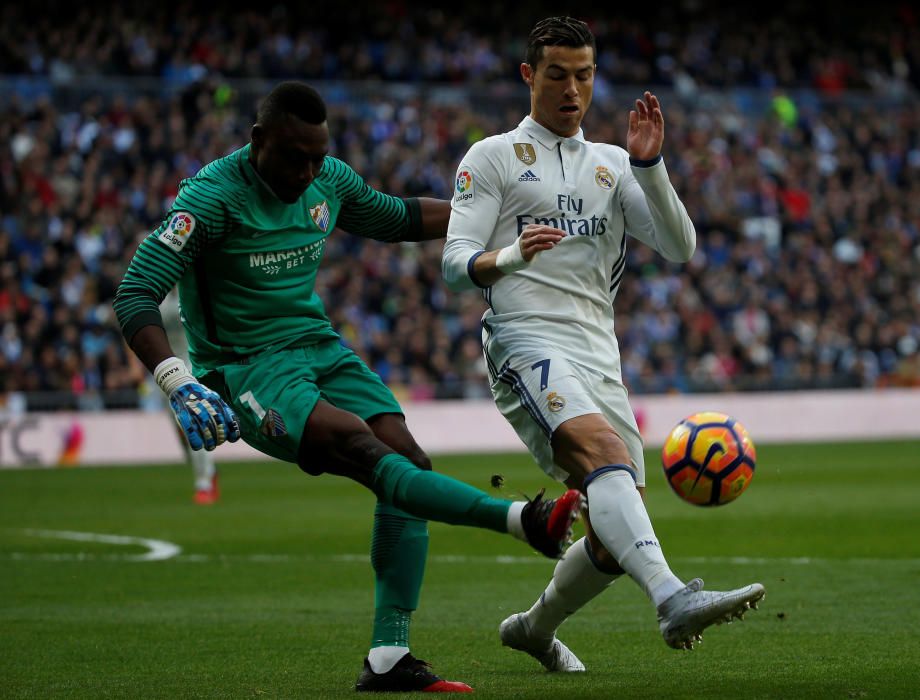 Las mejores imágenes del Real Madrid-Málaga