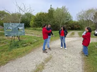 En imágenes: Presentación del proyecto de mejora de los aparcamiento y el acceso a Barayo desde el lado de Valdés